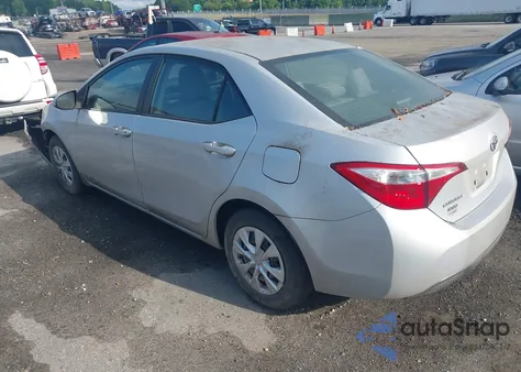 2014 Toyota Corolla L from USA, damaged, VIN 2T1BURHE2EC089584
